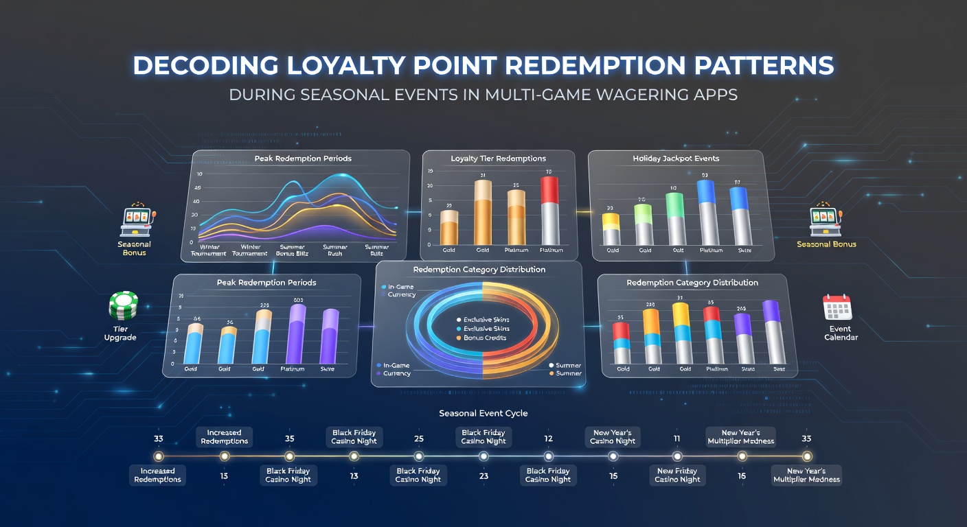 Analysis of loyalty point redemption trends across multiple wagering platforms during peak seasonal periods
